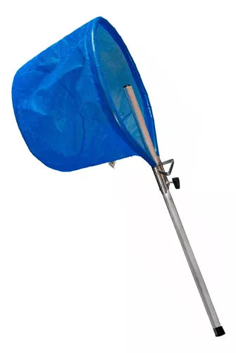 PASSAGUÁ RETRÁTIL C/ PEGADOR E TELA EMBORRACHADA AZUL/ NARCISO