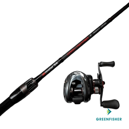 CONJUNTO DE PESCA MAIS LEVE DO BRASIL / MONSTER 3X