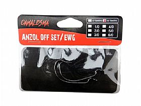 ANZOL OFF SET EWG 2/0 LASTREADO / CAMALESMA