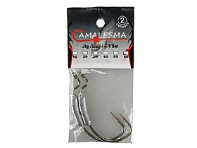 ANZOL OFF SET EWG 4/0 7G LASTREADO C/2UN / CAMALESMA