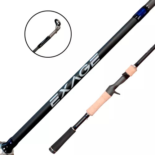 VARA EXAGE 5`10 - 8-15LB CARRETILHA / SHIMANO