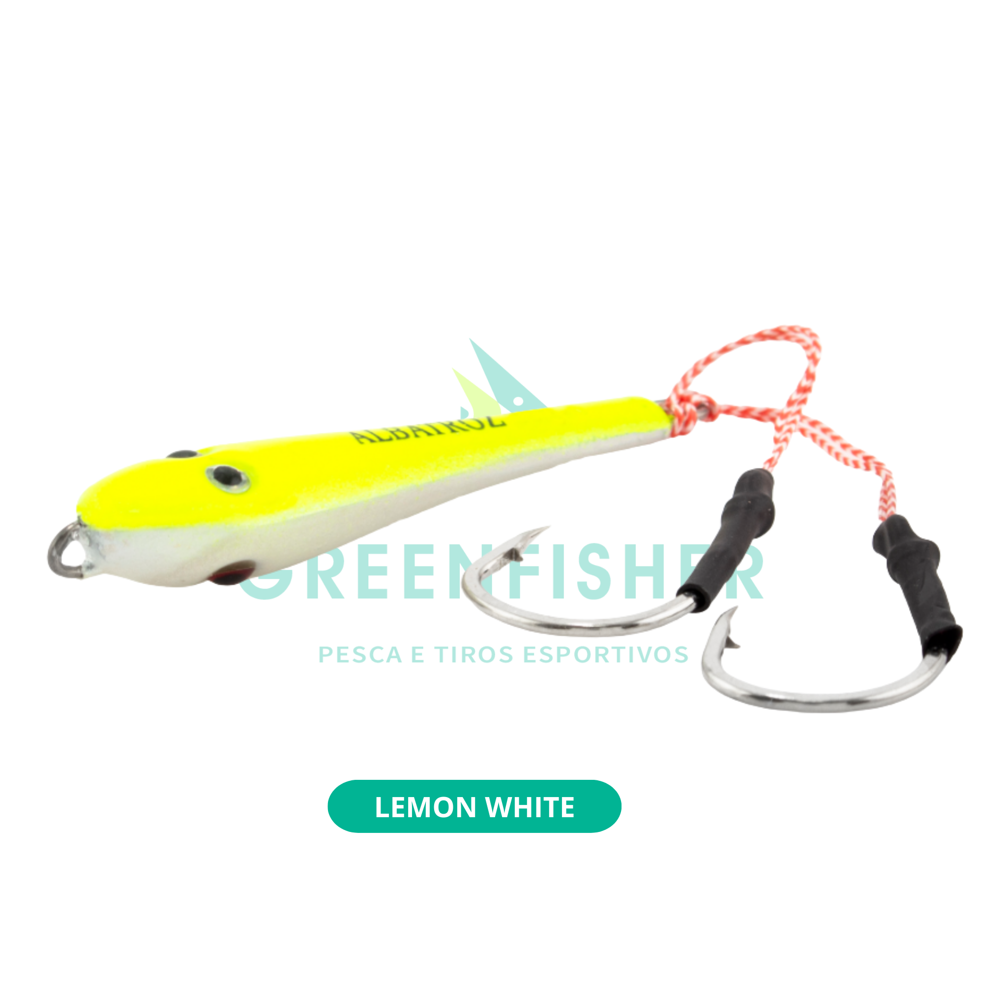 JIG SAPINHO 20G LEMON WHITE / ALBATROZ FISHING