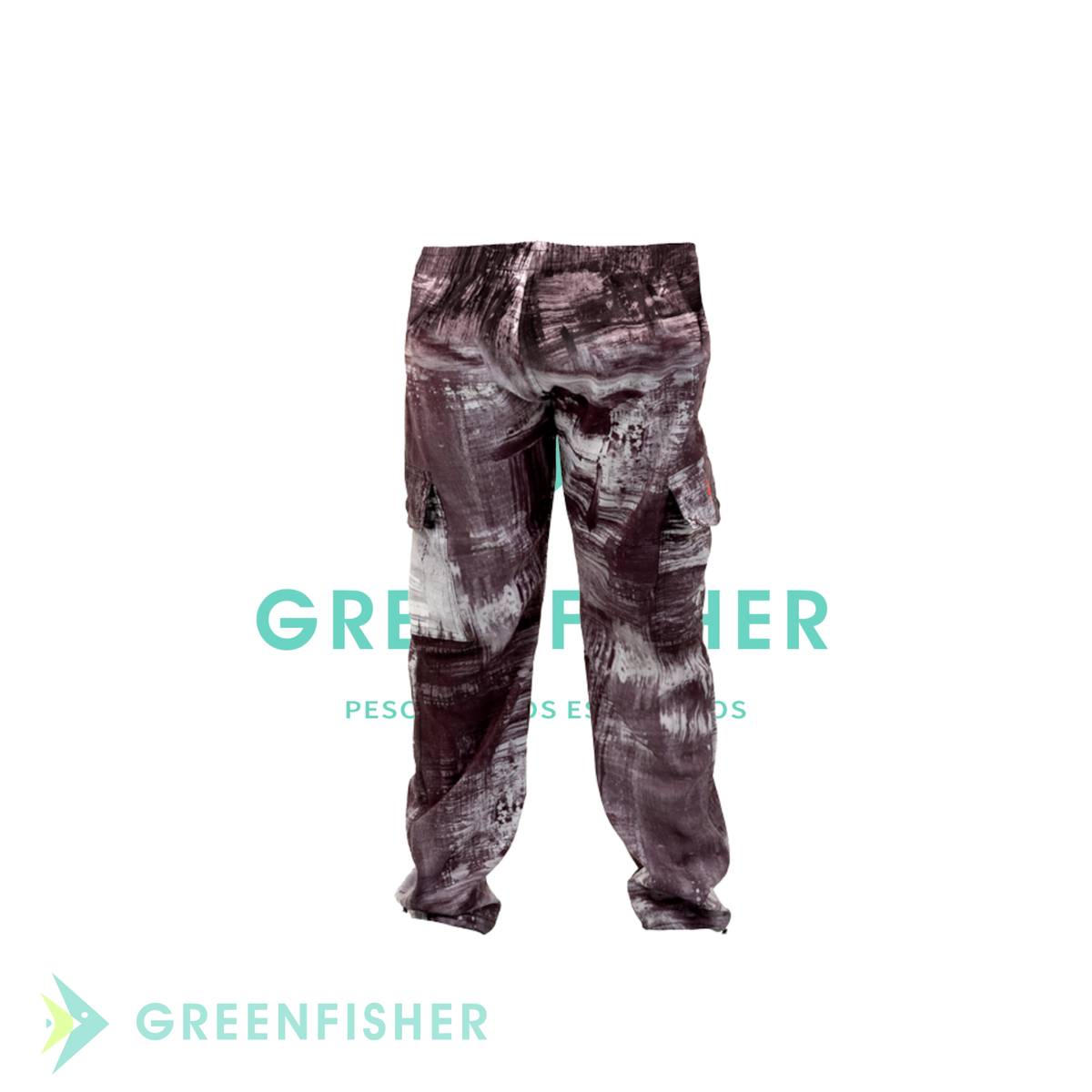 CALÇA INFANTIL ESTAMAPADA UPF 50+ GRAFITE / FISHING CO