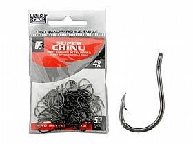 ANZOL MARINE SPORTS SUPER CHINU STRONG 4X SIZE 5 - BLACK C/50