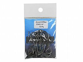 ANZOL OFF SET EWG 4/0 5G LASTREADO C/2UN / CAMALESMA