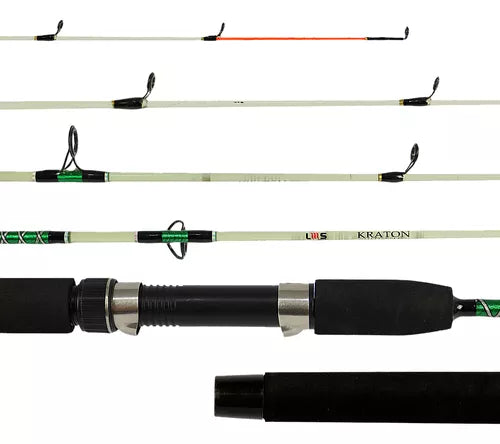 VARA KRATON 6-12LB 1,65M 2P MOLINETE / LUMIS
