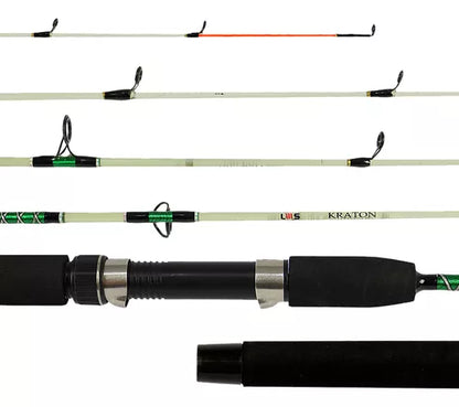 VARA KRATON 6-12LB 1,65M 2P MOLINETE / LUMIS