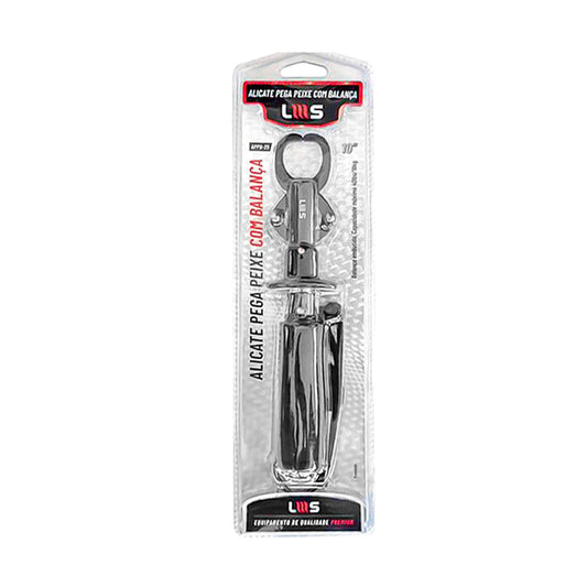 ALICATE PEGA PEIXE COM BALANÇA 10" / LUMIS