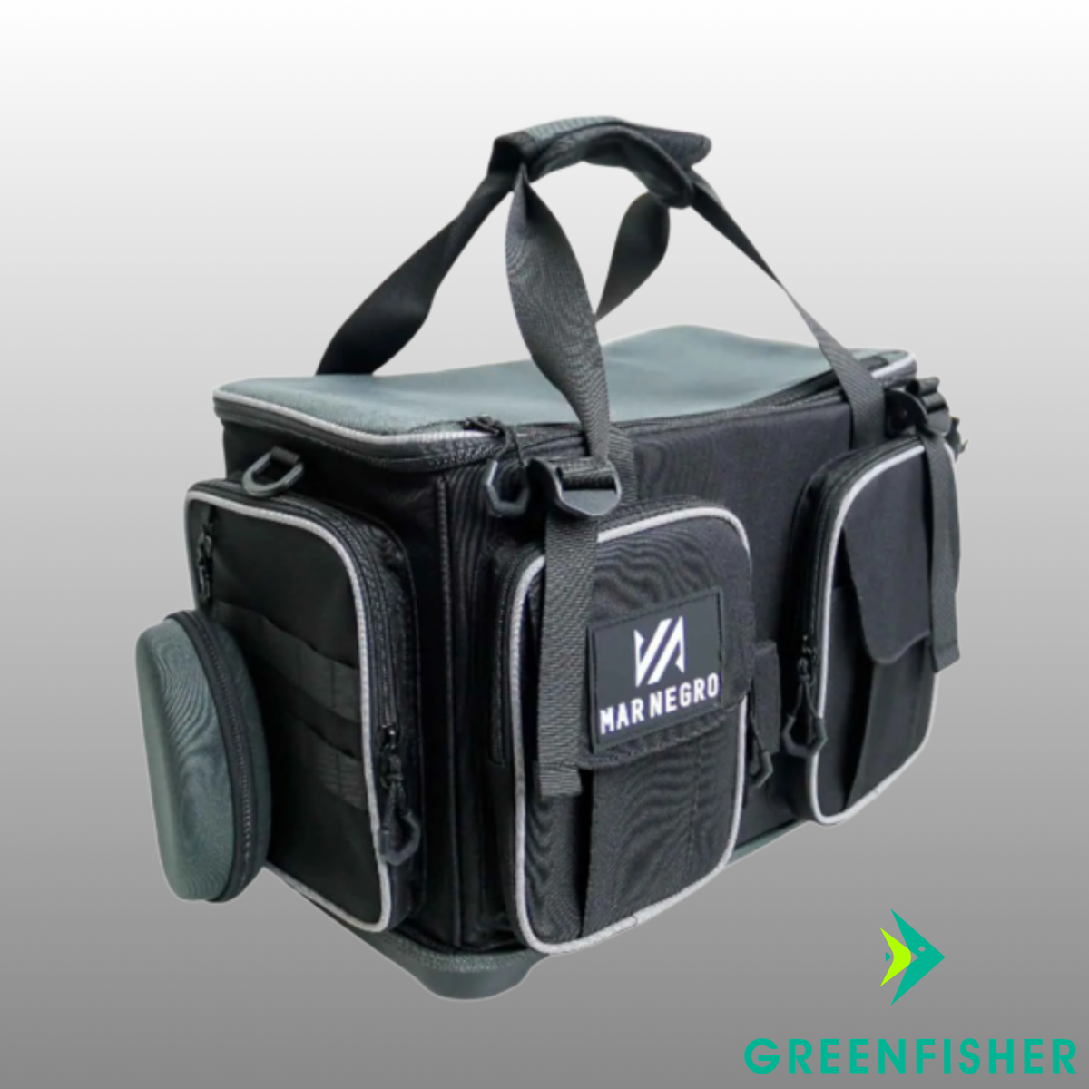 BOLSA ANGLERES PRETO  / MAR NEGRO