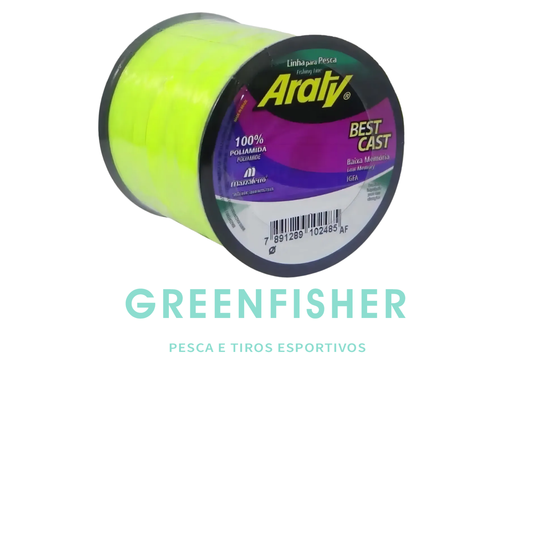 LINHA  ARATY MONO YELLOW 0,40MM 1591MT / MAZZAFERRO