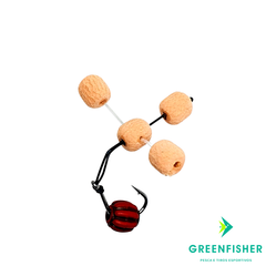 ANTENINHA PÉ DE GALINHA 8MM CAFÉ-LEITE  / STORNY