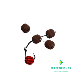 ANTENINHA PÉ DE GALINHA 8MM  CAFÉ/  STORNY