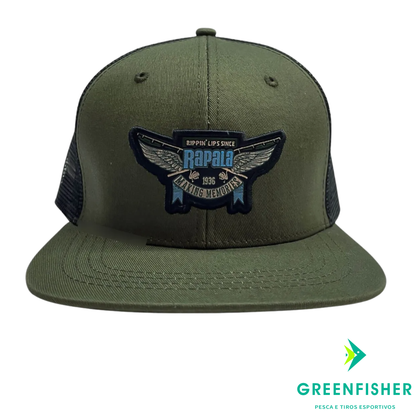 BONÉ GREEN MONTAIN VERDE COM TELA / RAPALA