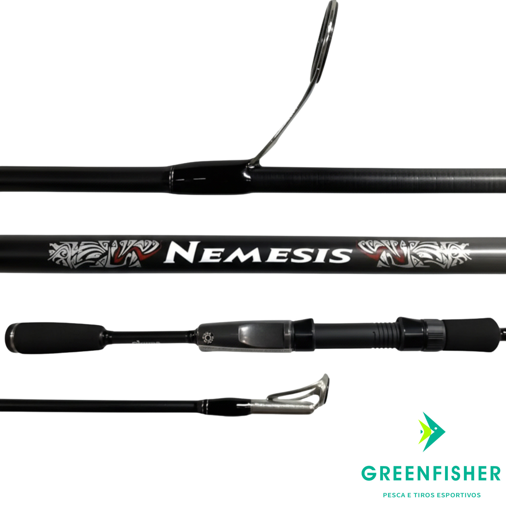 VARA NEMESIS 6'4 - 10LBS MOLINETE / RAPALA