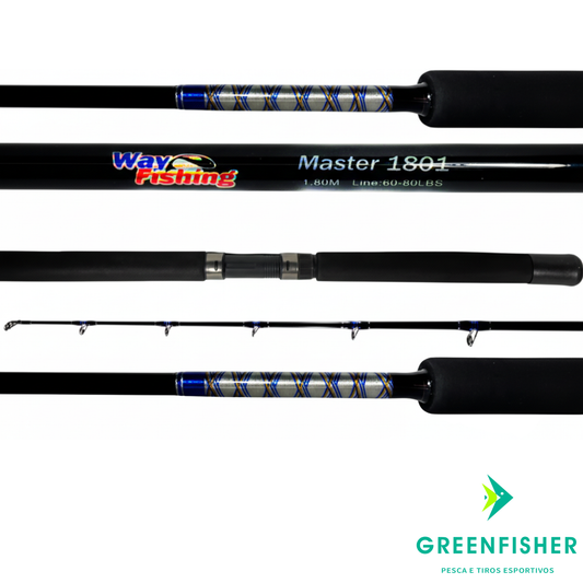VARA SUPREMA 6'5 100-150LB MOLINETE / WHAY FISHING