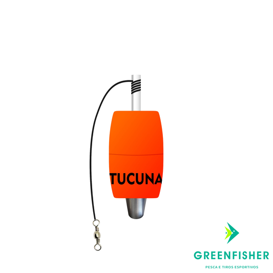 BOIA TORPEDO TUCUNA  LARANJA 17G / STORNY