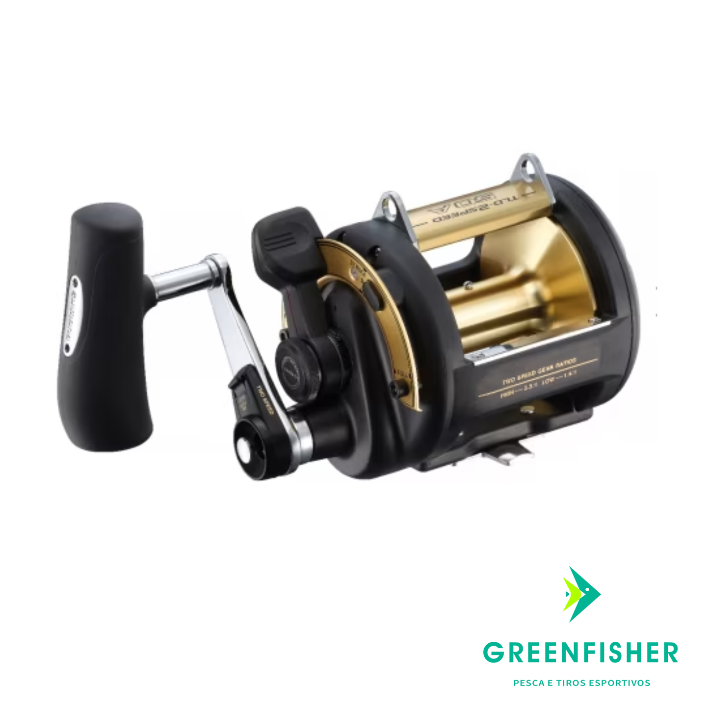 CARRETILHA TLD 2-SPEED 50L.R.S.A / SHIMANO