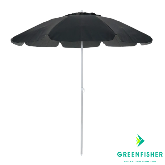 GUARDA-SOL BAGUM 2.00MT PRETO / BEL