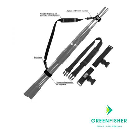 ALÇA PARA TRANSPORTE DE VARAS MS-PS12 / MARINE SPORTS