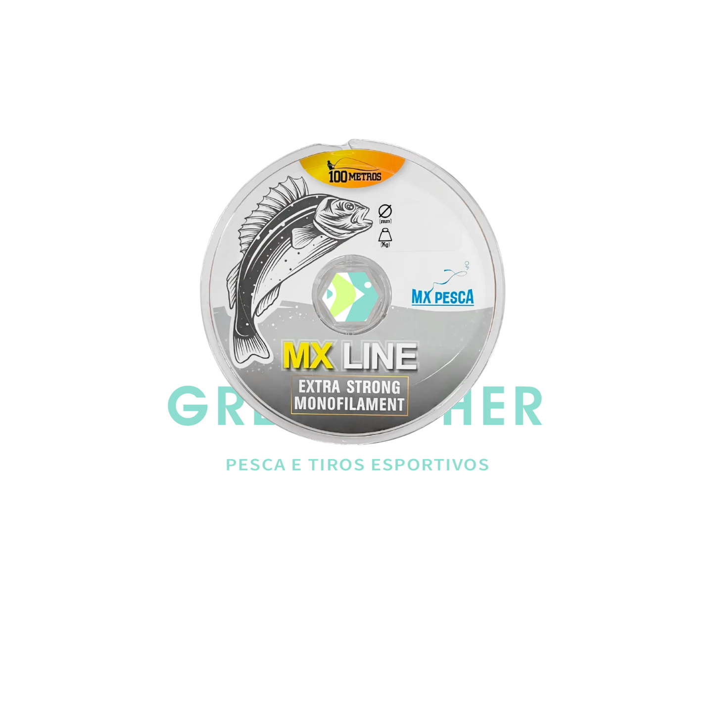 LINHA MONO MX LINE 100MT / MX PESCA