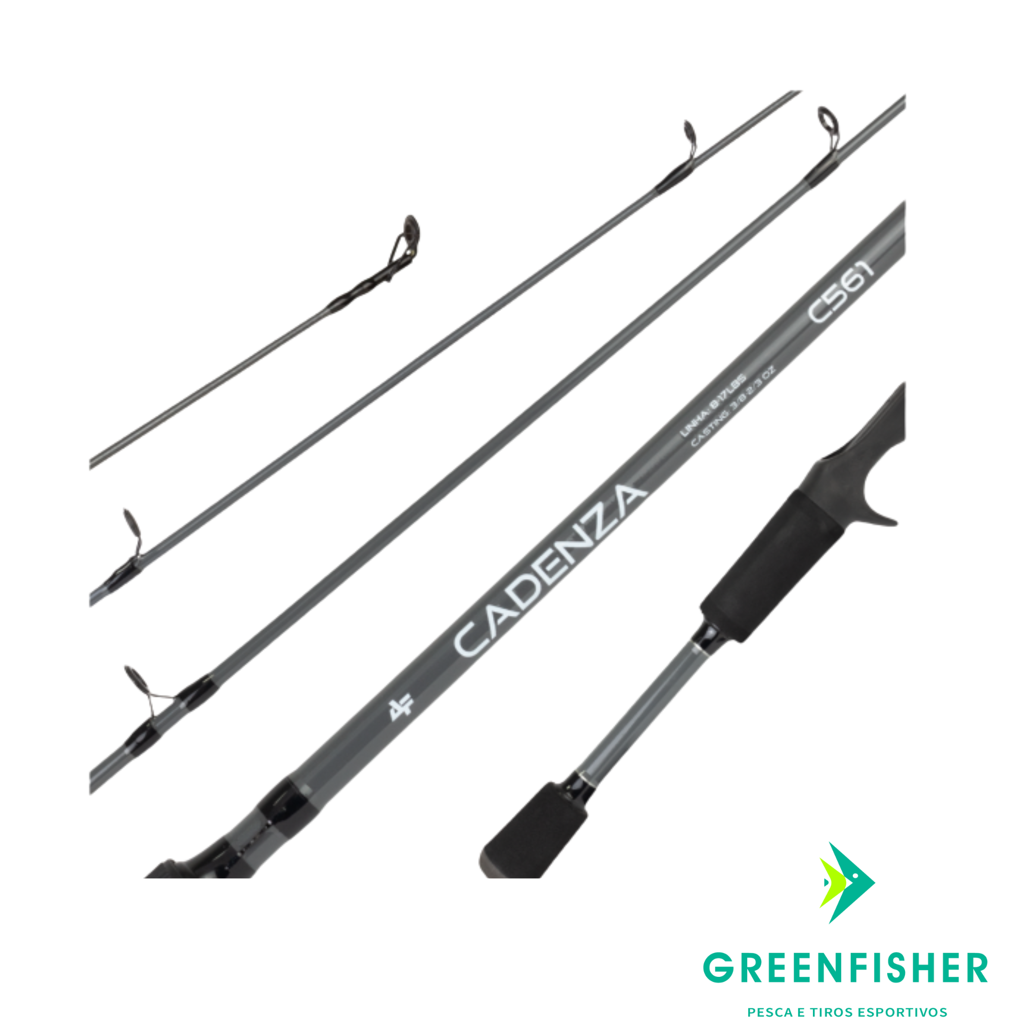 VARA CADENZA - CARRETILHA / ALBATROZ FISHING