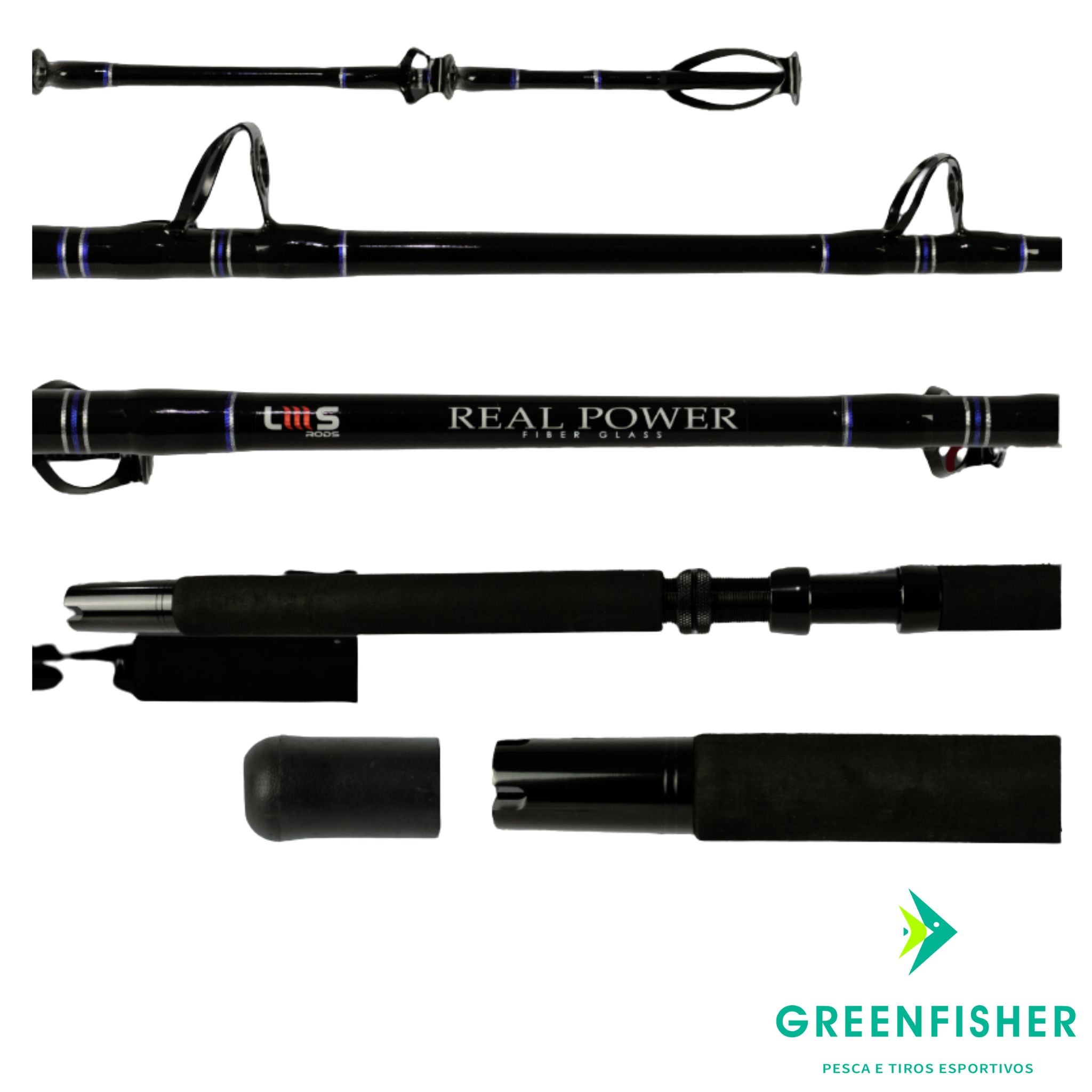 VARA REAL POWER - CARRETILHA / LUMIS