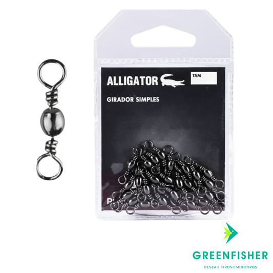 GIRADOR ALLIGATOR 209LB TAM 2/0 / PESCA BRASIL
