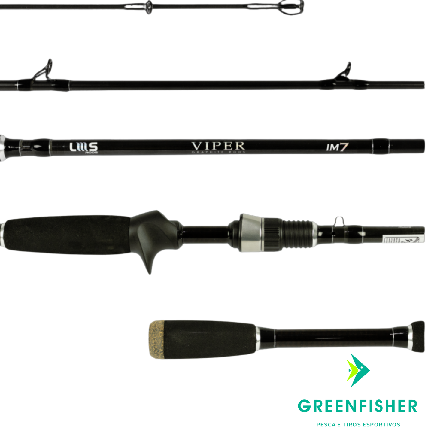 VARA VIPER  6'0 6 -17LBS CARRETILHA / LUMIS