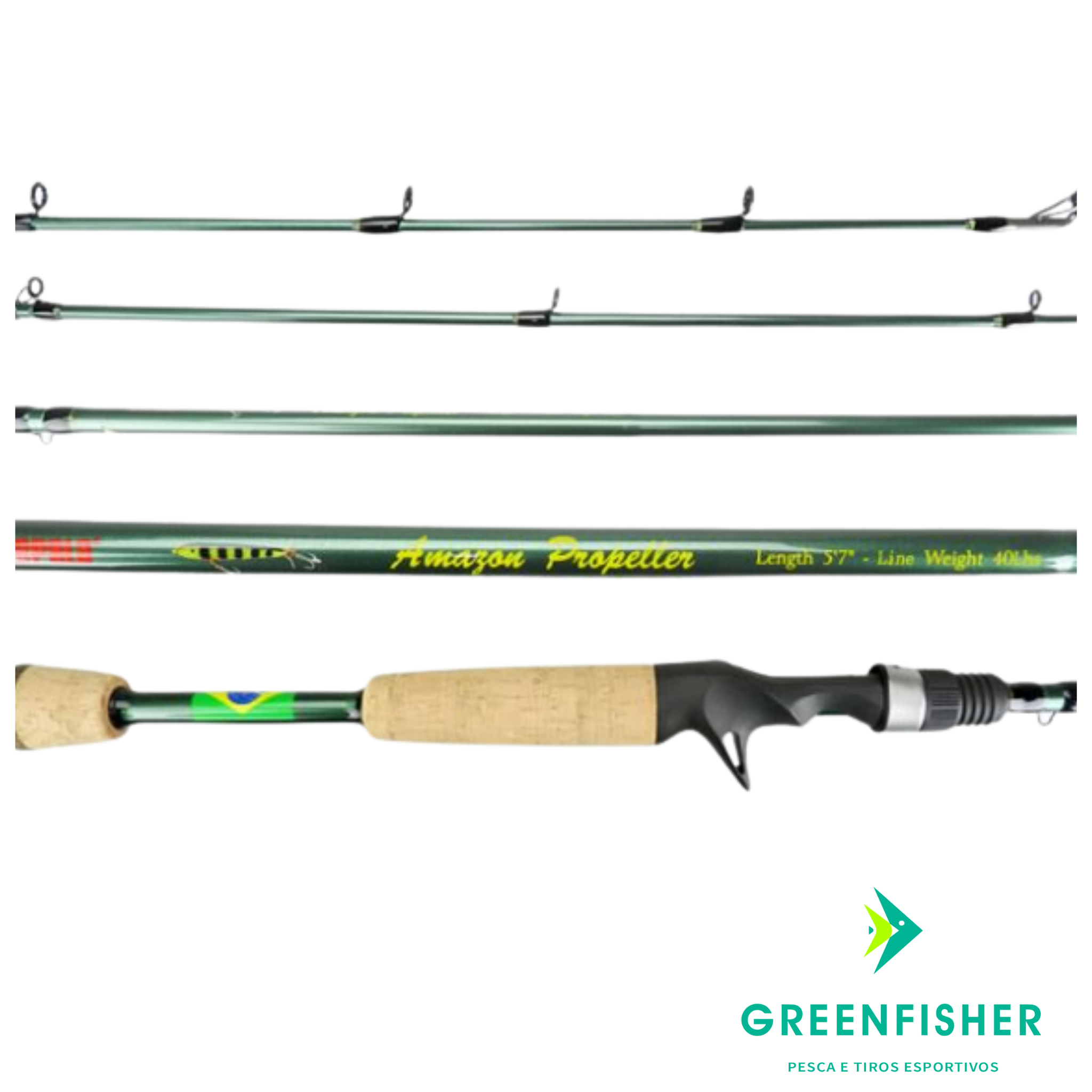 VARA AMAZON PROPELLER - CARRETILHA / RAPALA