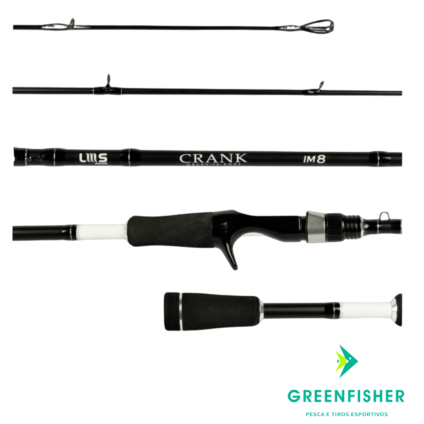 VARA CRANK 6'0 10-25 LB CARRETILHA / LUMIS