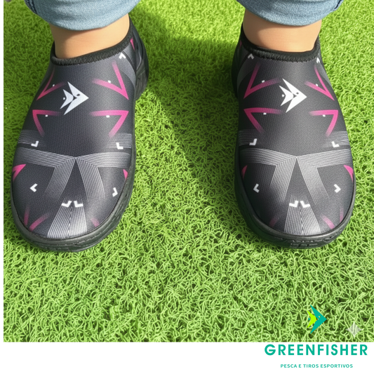 SAPATILHA AQUÁTICA PRETA / ROSA - TAM/40 / GREENFISHER