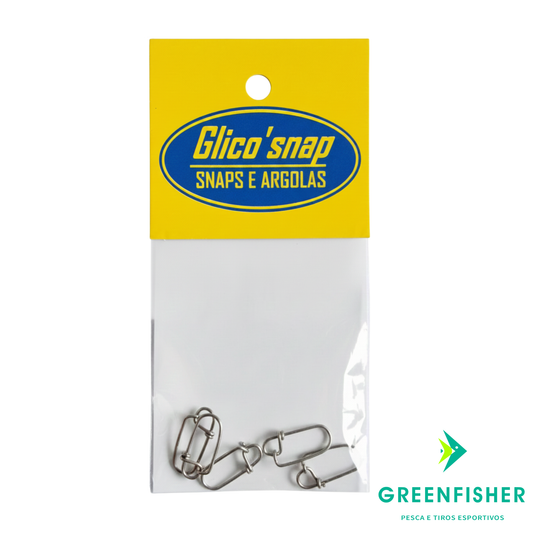 SNAP PUMPLOCK 75LBS - 4PC / GLICO