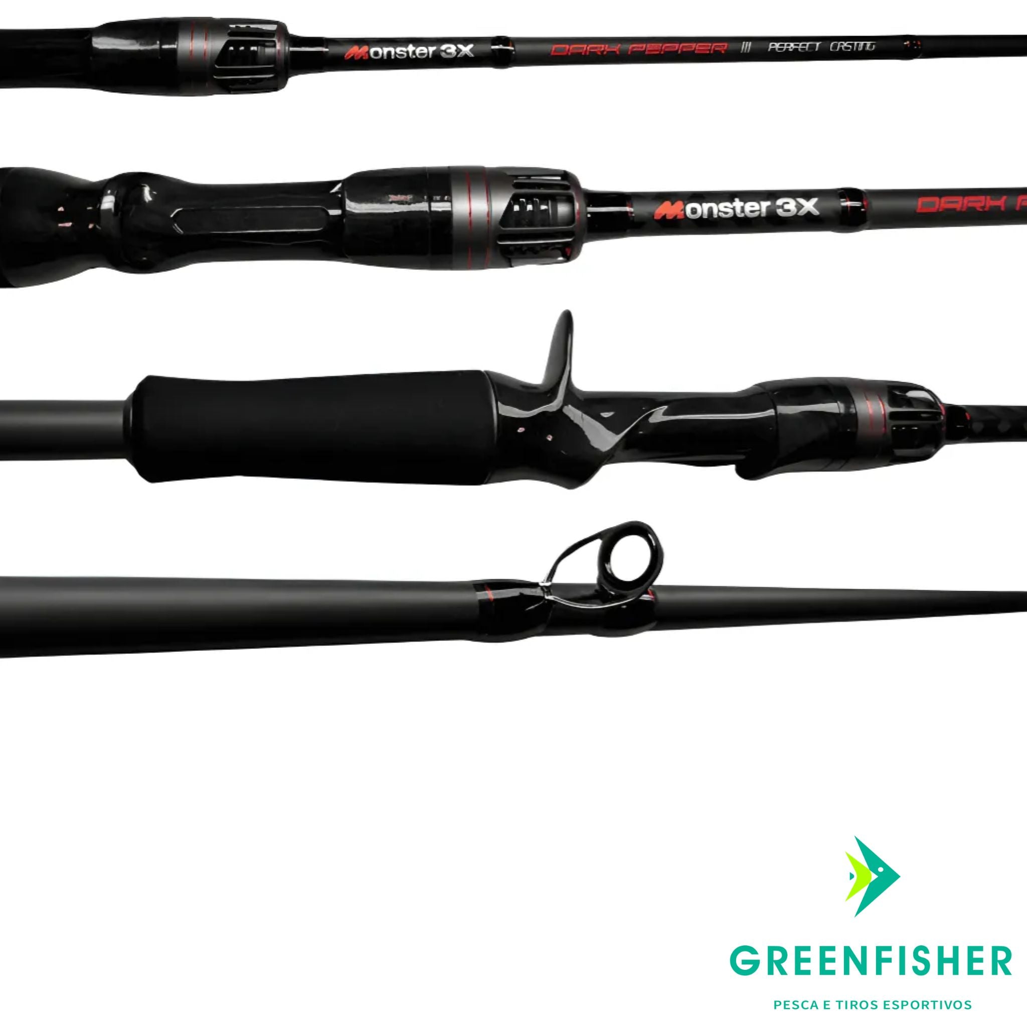 VARA DARK PEPPER - CARRETILHA / MONSTER 3X