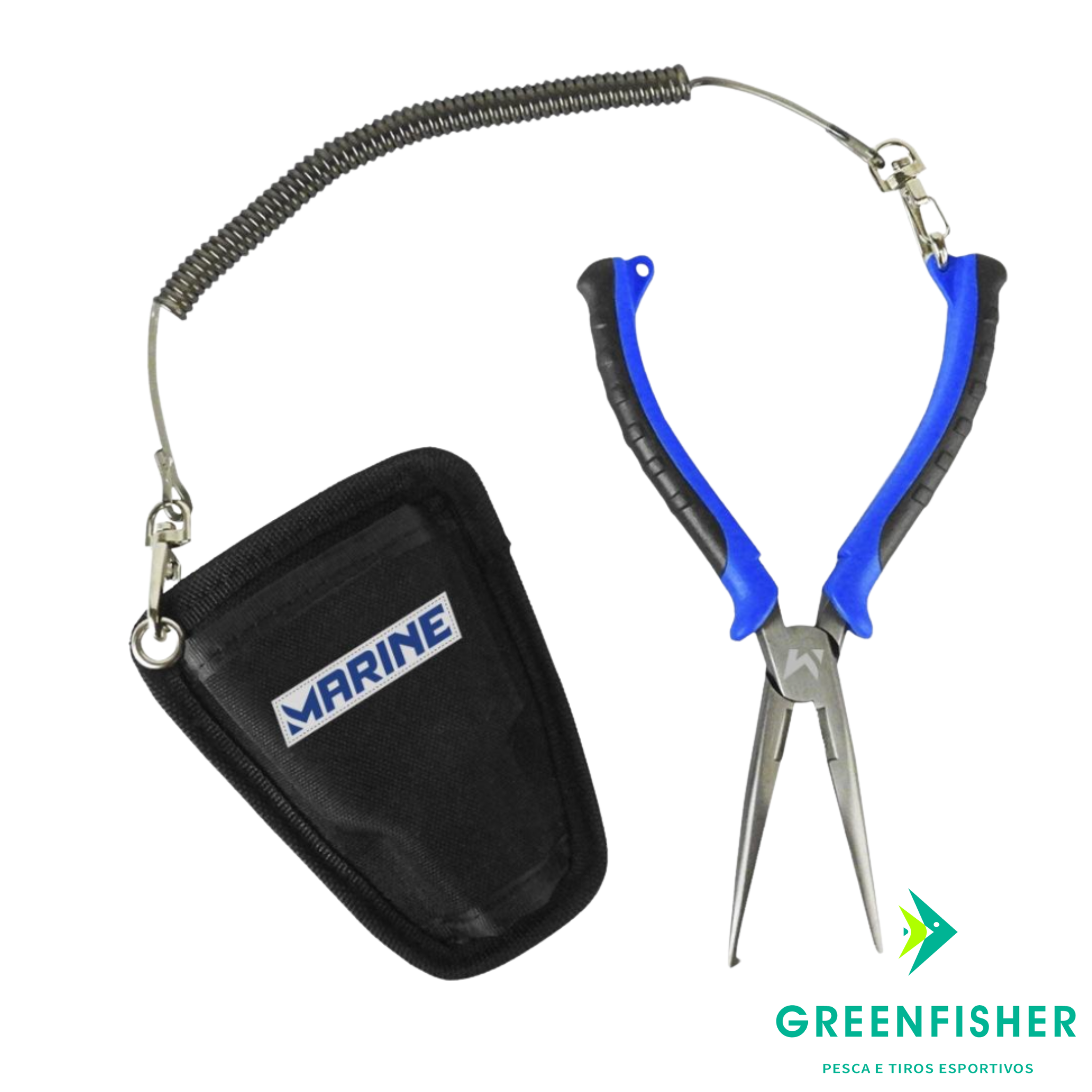 ALICATE DE BICO MS - SRP C/BAINHA E CORDÃO / MARINE SPORST