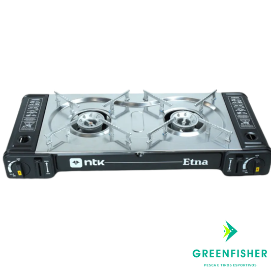 FOGAREIRO ETNA 2 BOCAS HORIZONTAL / NTK