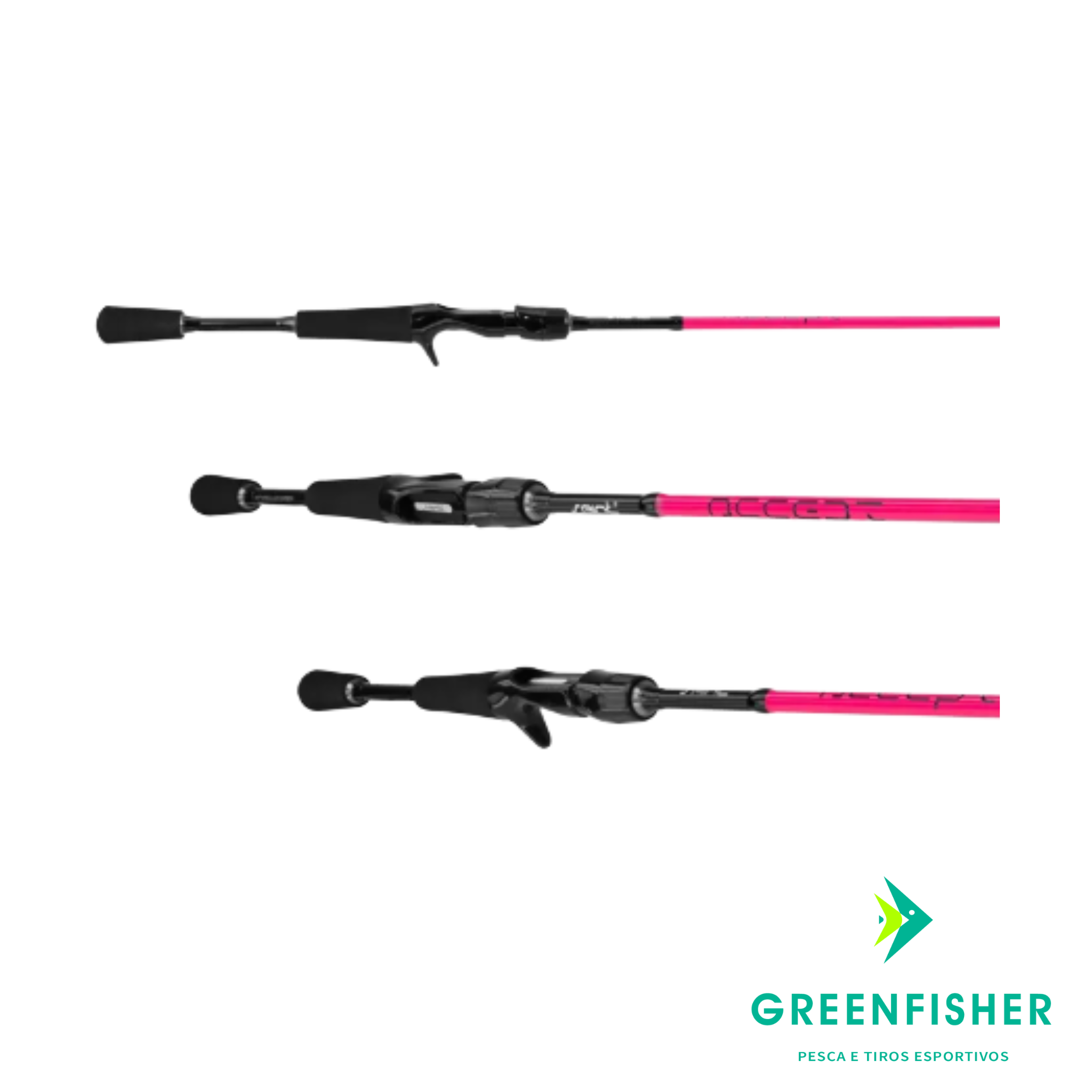 VARA ACCEPT ROSA - CARRETILHA / SAINT