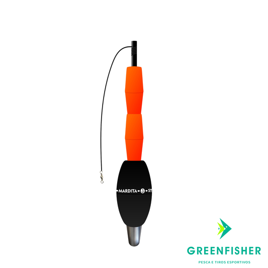 BOIA TORPEDO MARDITA LARANJA 50G ROLHA DUPLA / STORNY