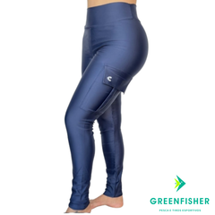 CALÇA LEGGING TATY PRADA AZUL MARINHO TAM/M  / JOY FISHING