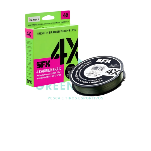 LINHA MULTI SFX 4X GREEN - 270M  / RAPALA