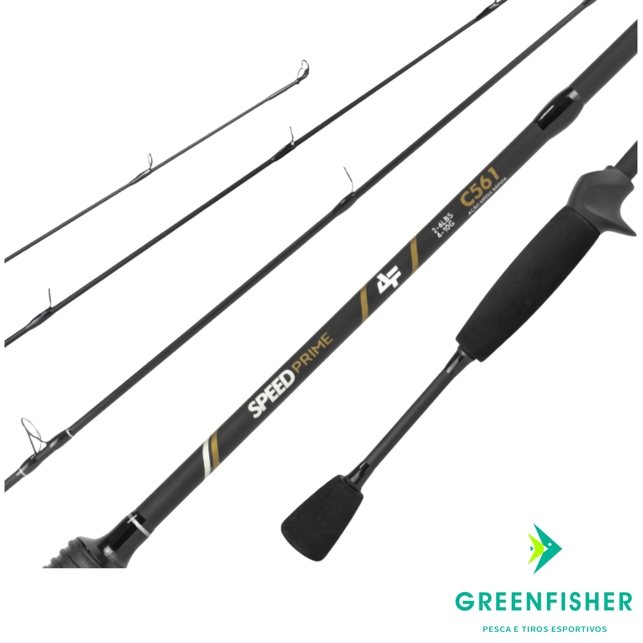 VARA SPEED PRIME - CARRETILHA / ALBATROZ FISHING