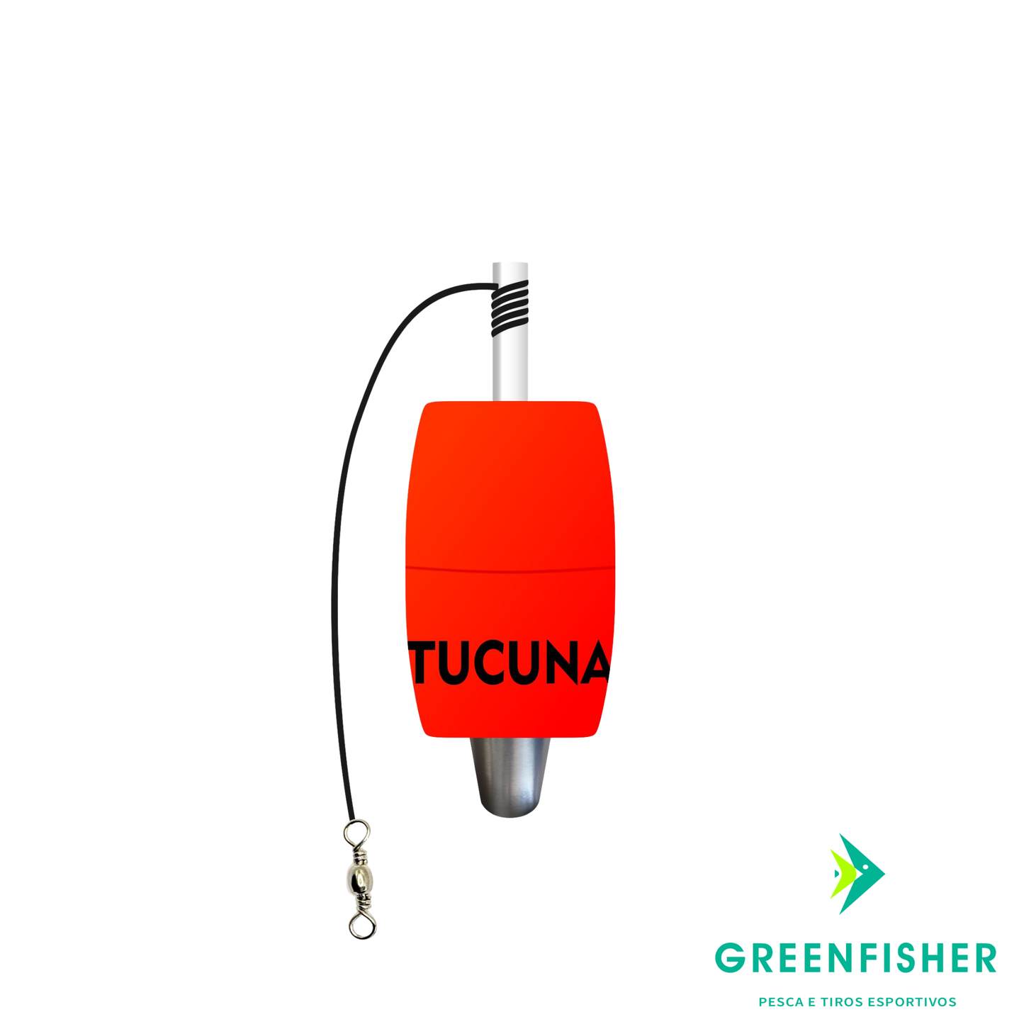 BOIA TORPEDO TUCUNA VERMELHA 17G / STORNY