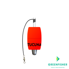 BOIA TORPEDO TUCUNA VERMELHA 17G / STORNY