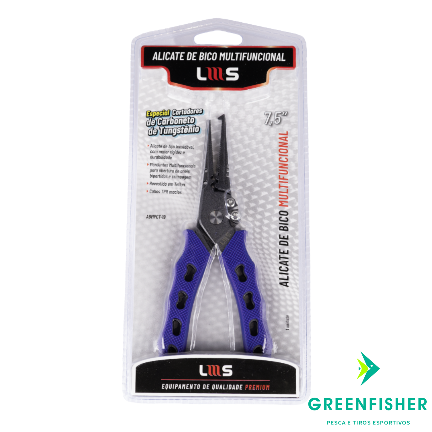 ALICATE DE BICO MULTIFUNCIONAL 7,5'' / LUMIS