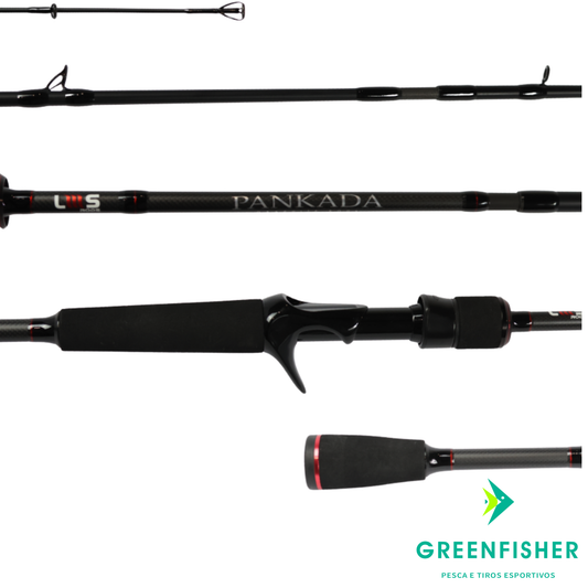 VARA PANKADA 5'8 6-17LB 2PÇ CAST / LUMIS