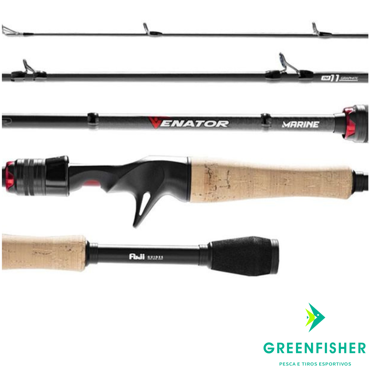 VARA VENATOR 6'0 12-17 LB CARRETILHA / MARINE SPORTS