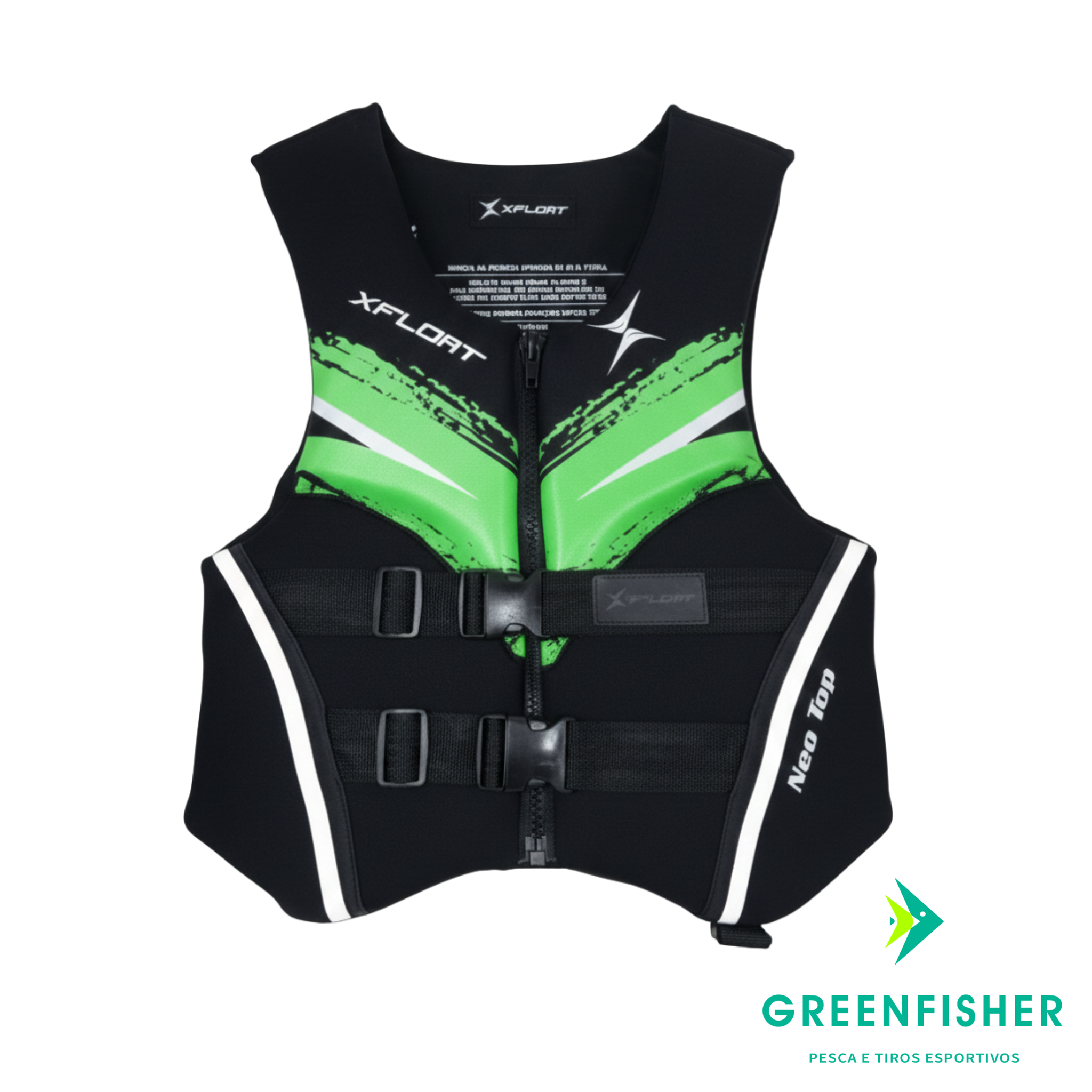 COLETE SALVA VIDAS NEO TOP VERDE TAM/M / XFLOAT