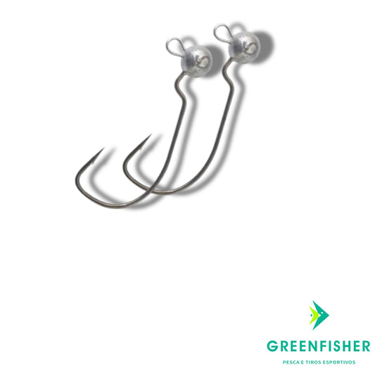 ANZOL OFFSET JIG 3/0 - 4G C/2UN / CALAMESMA