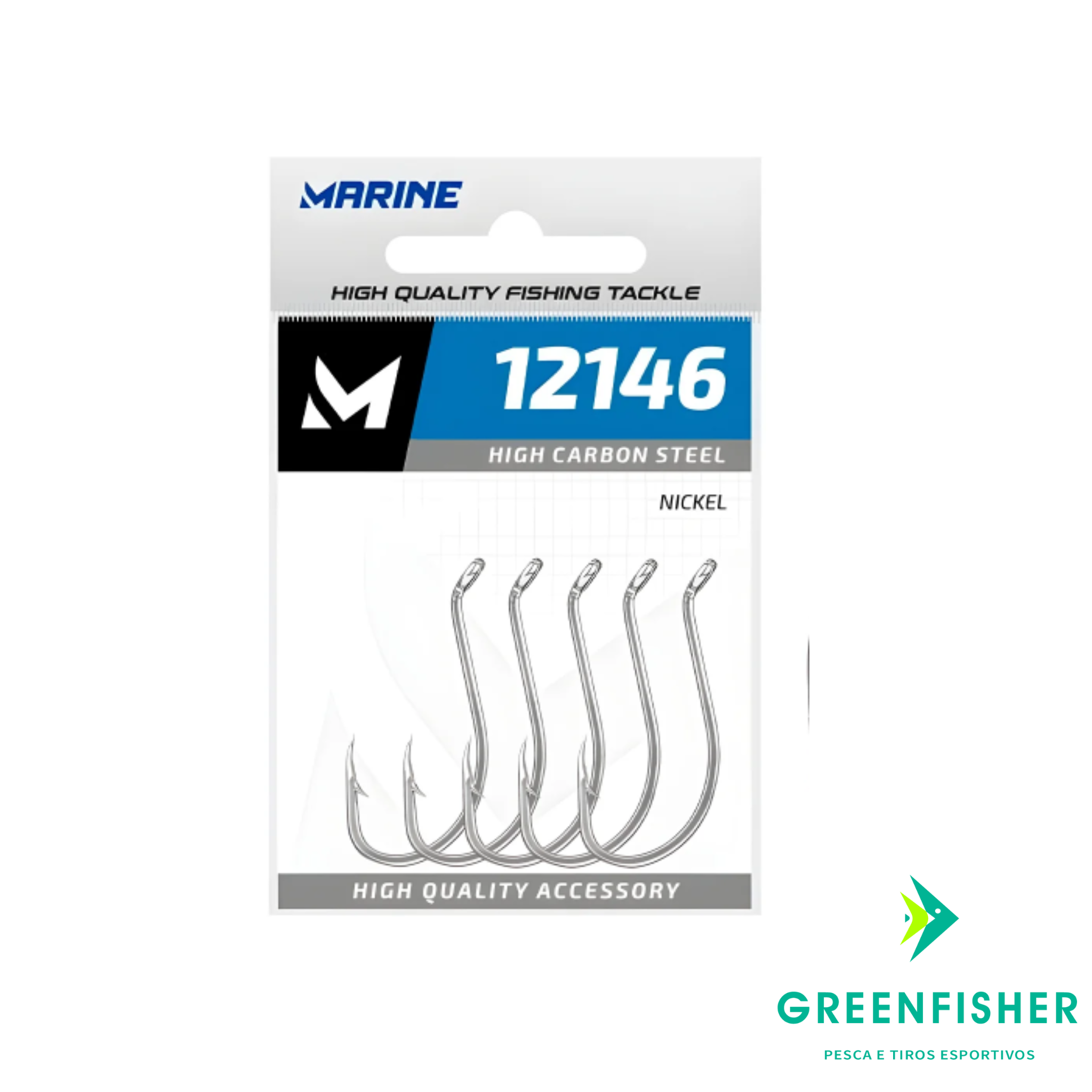 ANZOL 12146 NICKEL COM 10.UN / MARINE SPORTS