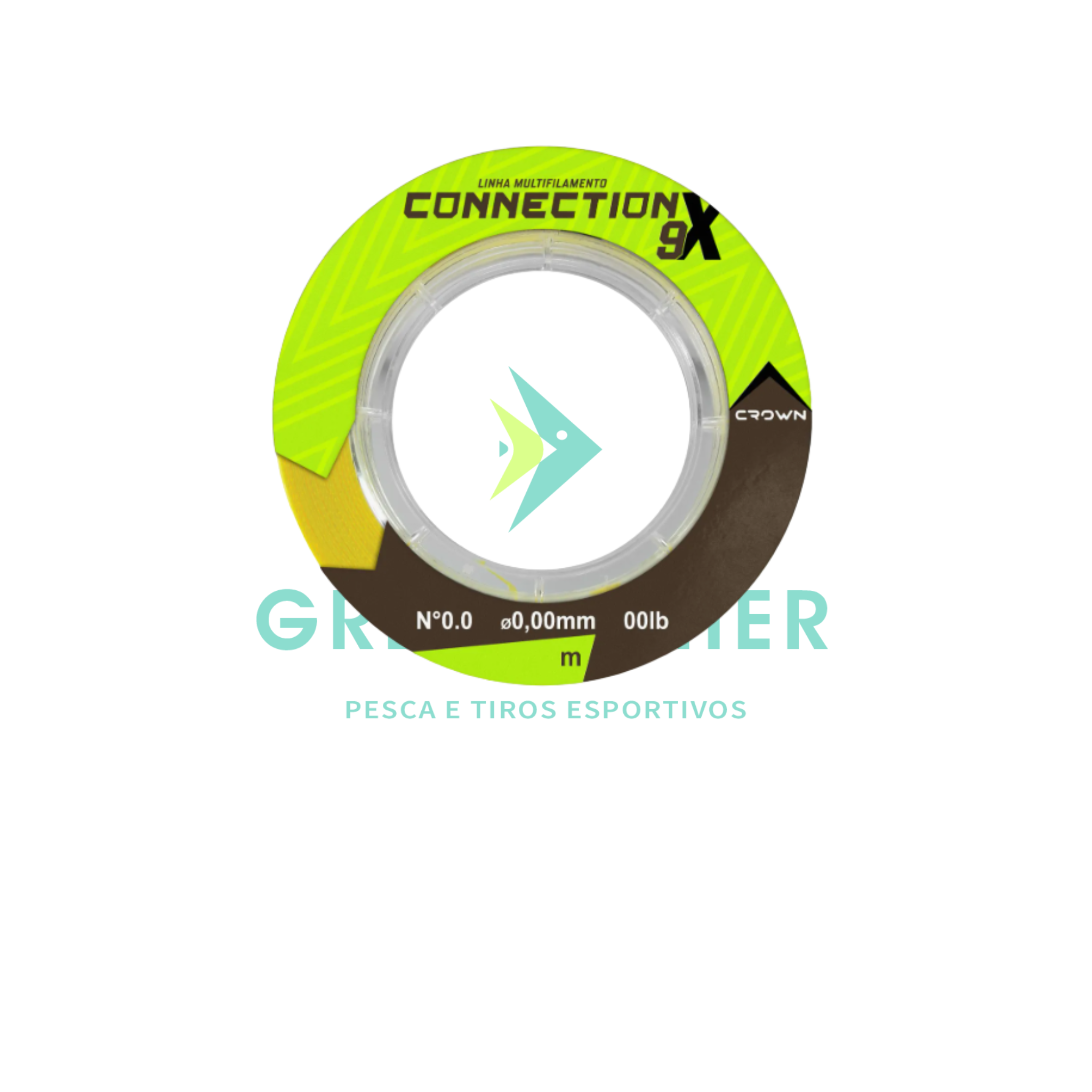 LINHA MULTIFILAMENTO CONNECTION 9X - 300M / CROWN