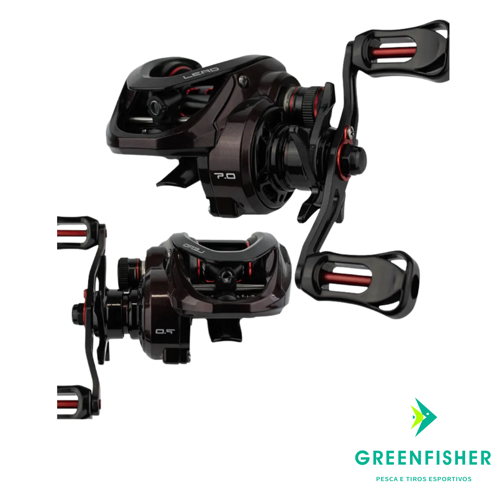 CARRETILHA VOXXI CM7 CARBON - ESQUERDA / CROWN